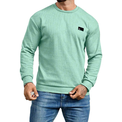 Zane Foster Patch Sweatshirt - Green - view 1