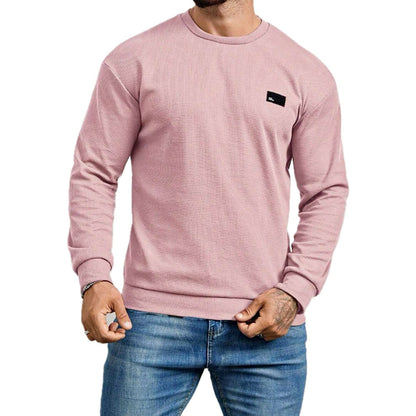 Zane Foster Patch Sweatshirt - Pink - view 1