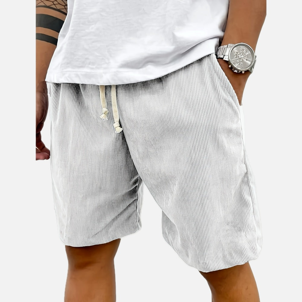 Zane Oliver Hugh Shorts - White - view 1