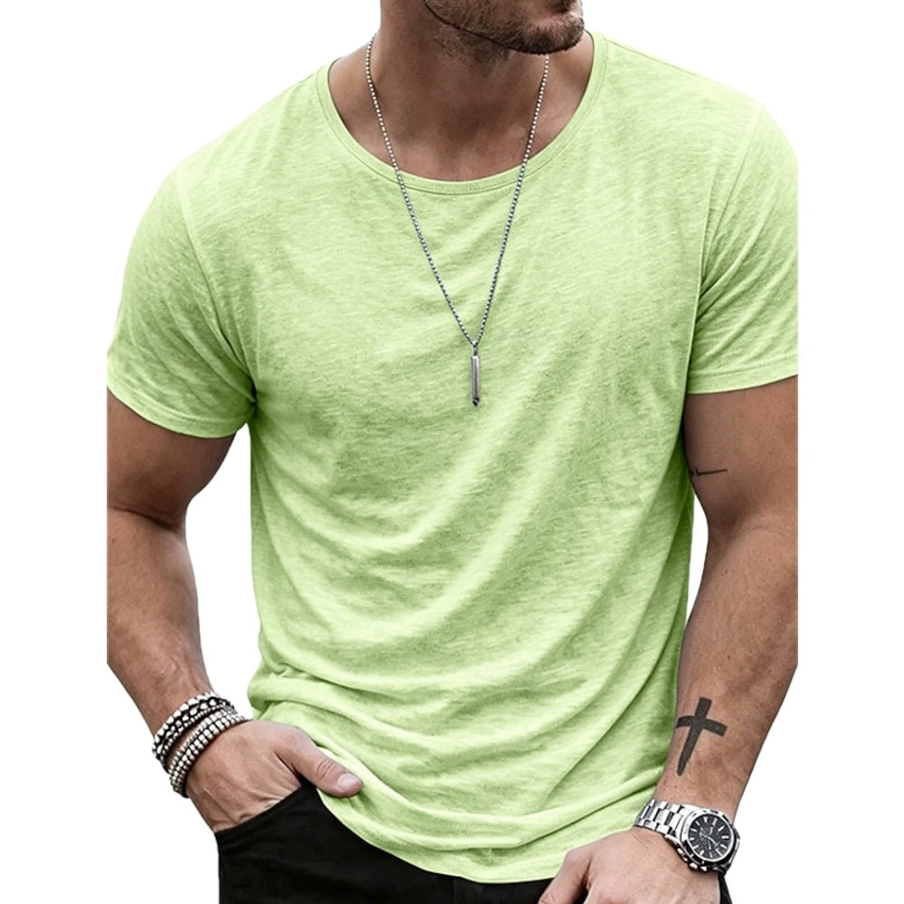 Zavier Cole Crew-Neck Tee - Green - view 1