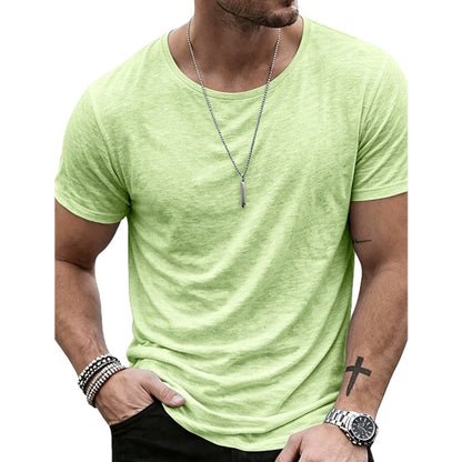 Zavier Cole Crew-Neck Tee - Green - view 1