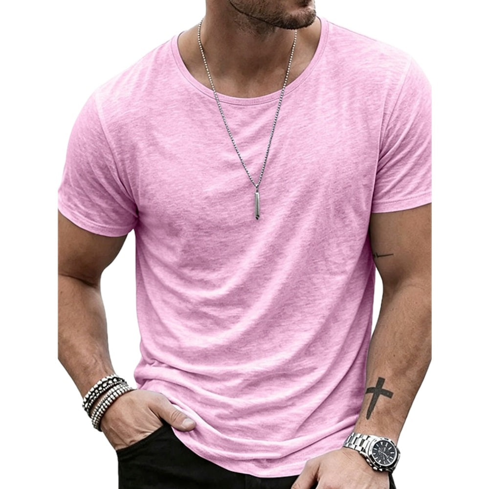 Zavier Cole Crew-Neck Tee - Purple - view 1