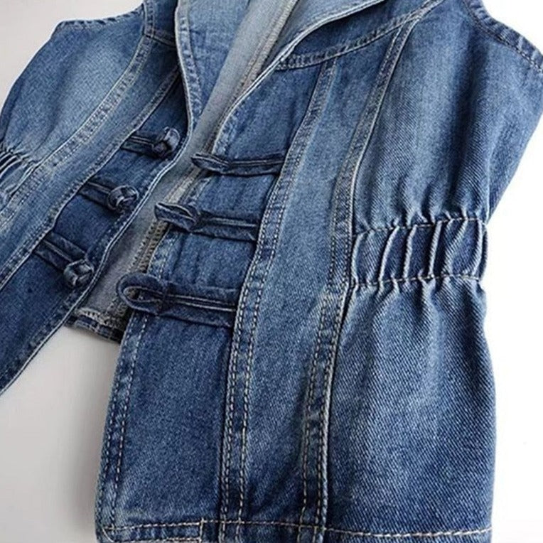 Celine Denim Vest